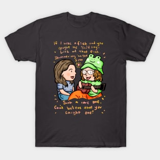 if i were a fish orange lyrics T-Shirt